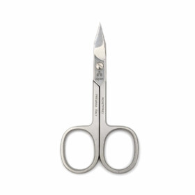 Alpen - Nagelschere, moderne Form, Turmspitze, Microverzahnung, poliert/matt, rostfrei, 4 Zoll - 5125.40