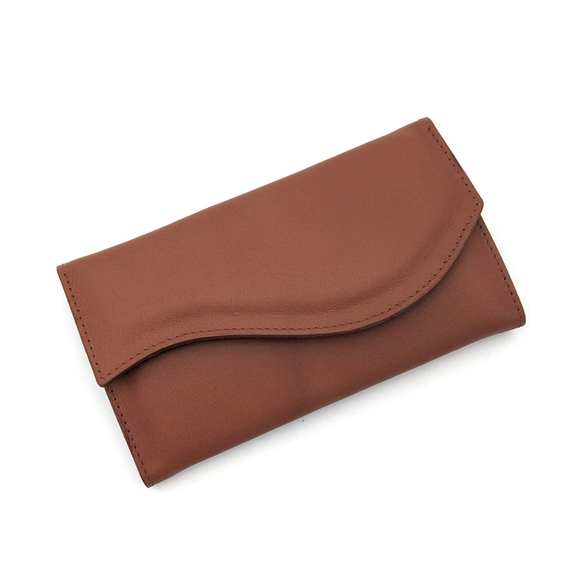 Alpen - Manikürset mit Druckknopf, 6-tlg., inox. (pol./matt), Nappaleder, Tabakbraun - 6836RP-TOBACCO – Bild 3