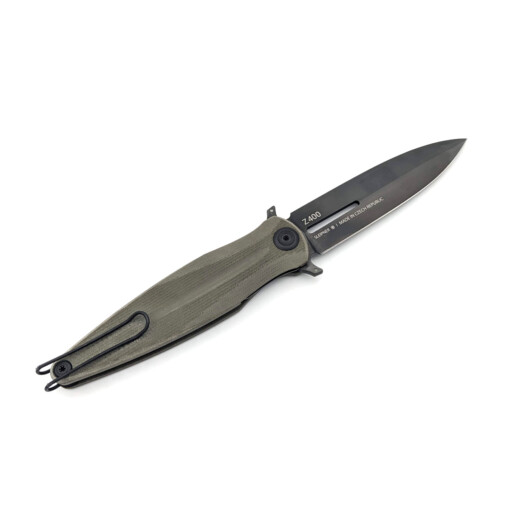 ANV Knives - Z400 - Sleipner DLC Olive G-10 Liner-Lock – Bild 2