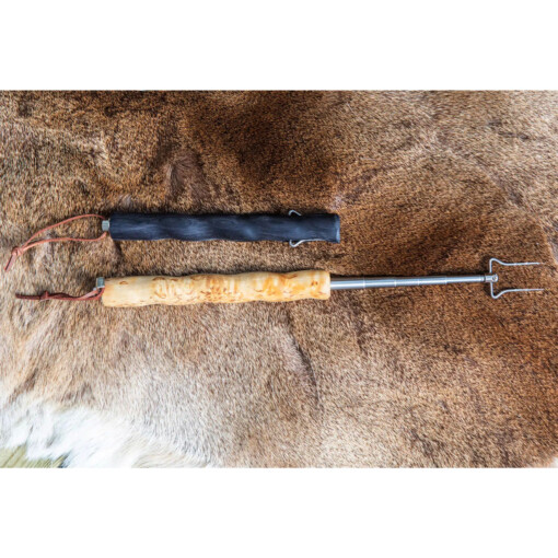 Arctic Legend - BBQ-Stick, rostfrei, Maserbirke – Bild 3