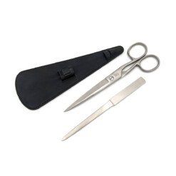 H. W. Böker - Brieföffner Set, schwarz