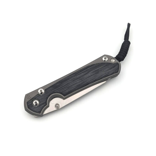 Chris Reeve Knives - Large Sebenza 31 Black Canvas Micarta Inlay Insingo - L31-1224 – Bild 4