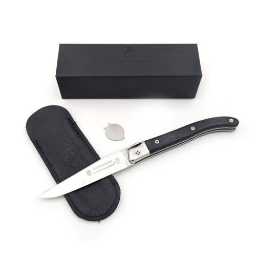 Claude Dozorme - Laguiole Secret 12 cm, Ebenholz – Bild 2