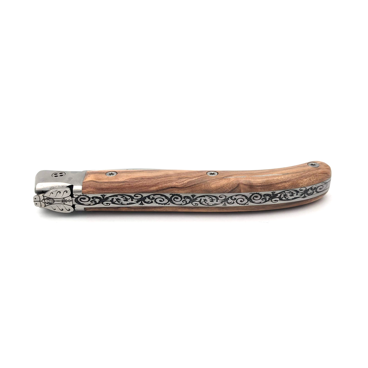 Claude Dozorme - Laguiole Secret 12 cm, Wacholder – Bild 4