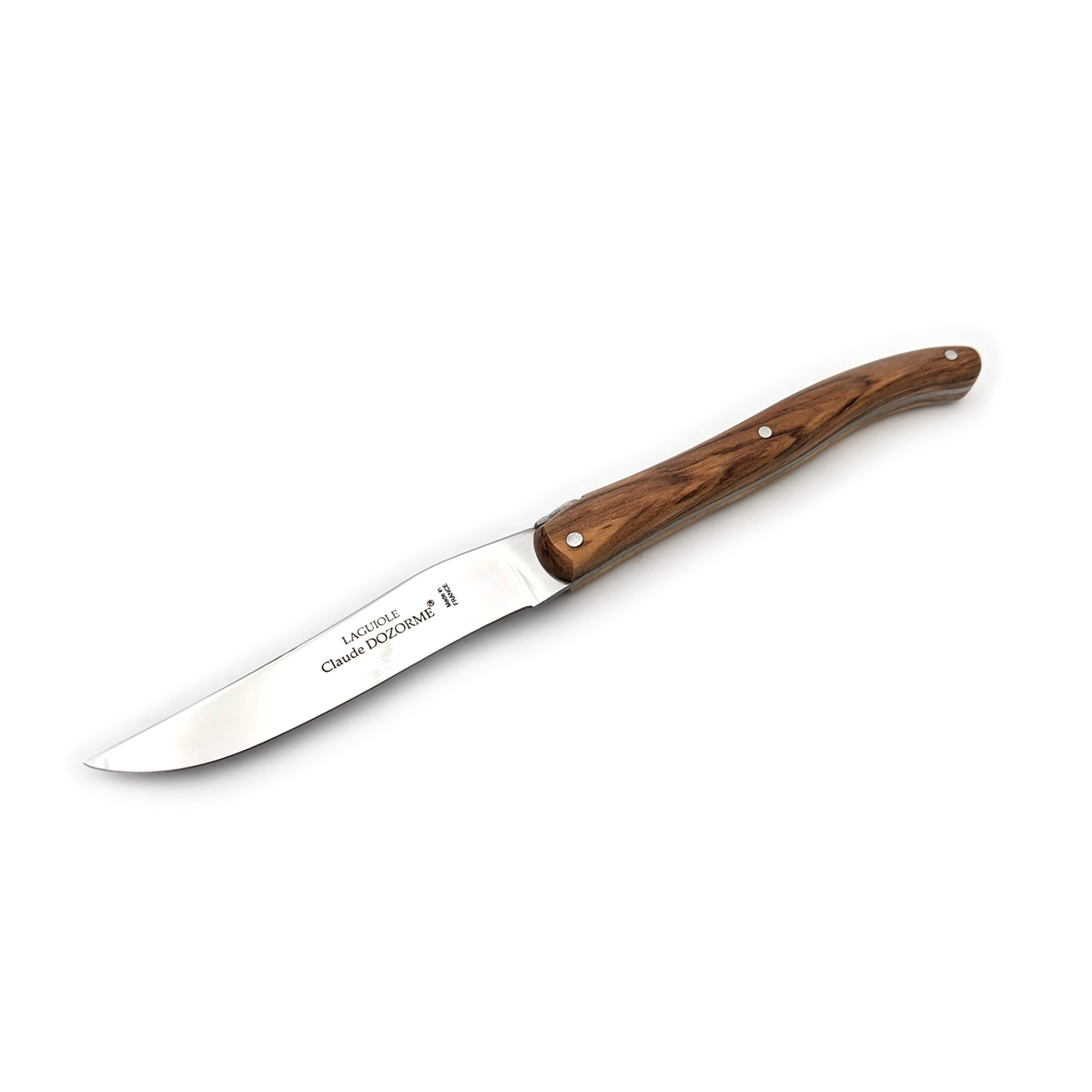 Claude Dozorme - Steakmesser-Set Laguiole, Olive, 6-teilig – Bild 3