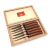 Claude Dozorme - Steakmesser-Set Laguiole, Tropenholz, 6-teilig