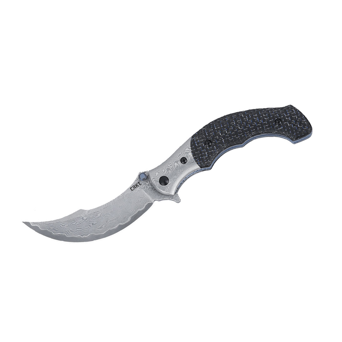 CRKT - Ritual Compact CF Damascus - 7466