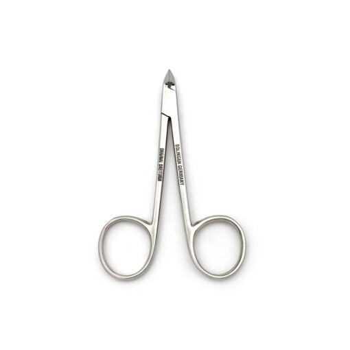 Dreiturm - Augenzange, durchgesteckt, vernickelt, 8 cm