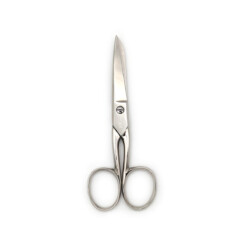 Dreiturm - Haushaltsschere, vernickelt, 4½ Zoll