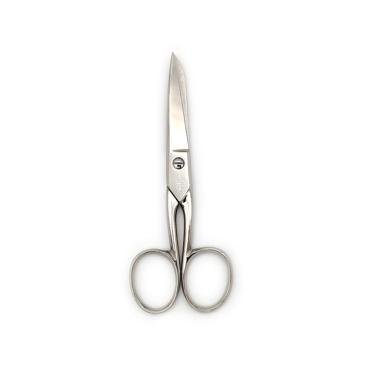 Dreiturm - Haushaltsschere, vernickelt, 4½ Zoll