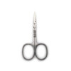 Dreiturm - Nagelschere "Feston", gebogene Spitze, Microverzahnung, rostfrei, 4 Zoll