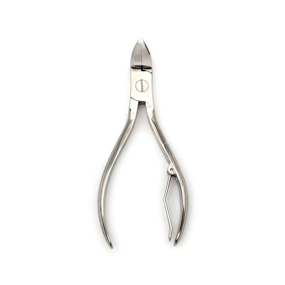 Dreiturm - Nagelzange, hohe Nase, vernickelt, 13 cm