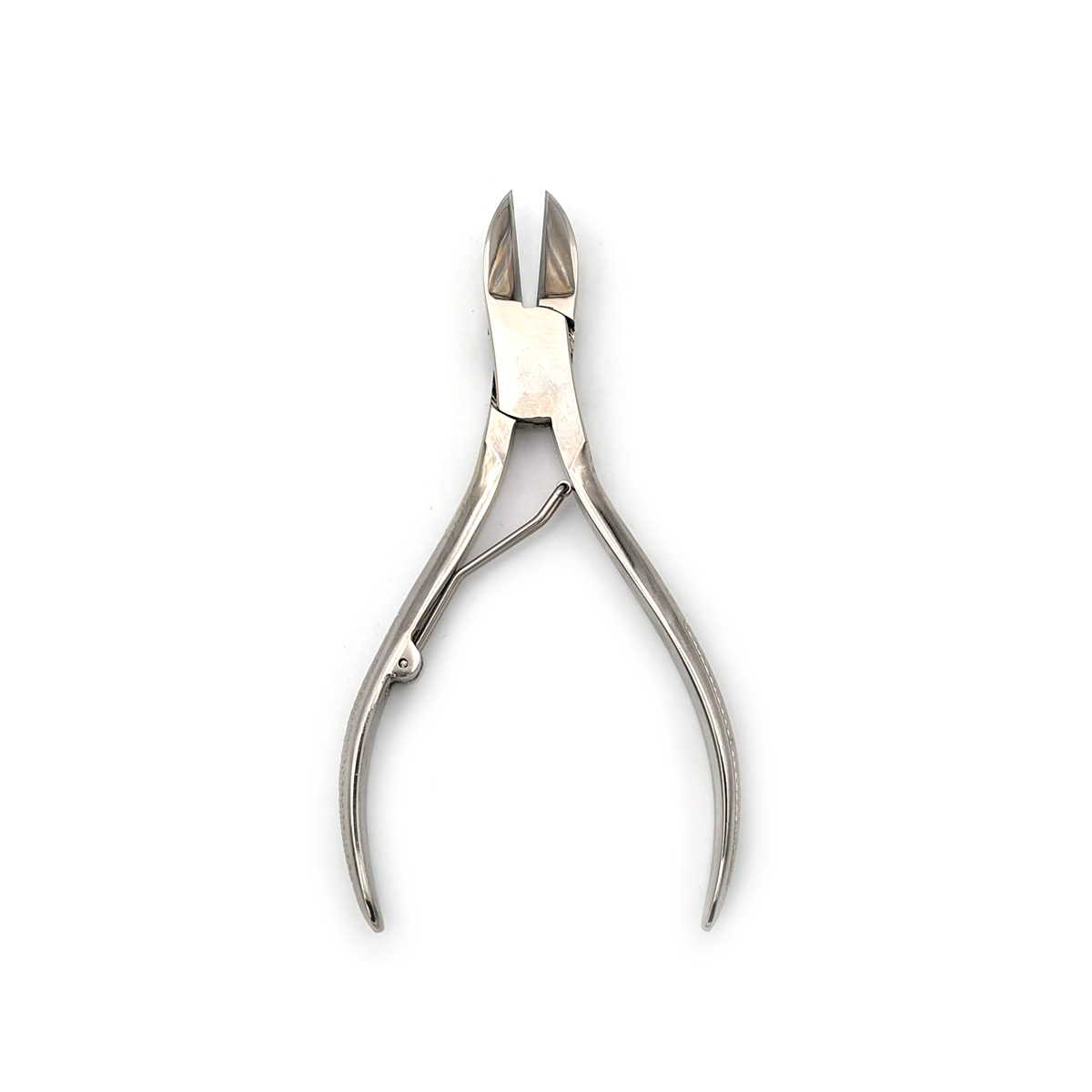 Dreiturm - Nagelzange, hohe Nase, vernickelt, 13 cm – Bild 2