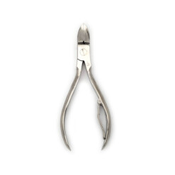 Dreiturm - Nagelzange, hohe Nase, vernickelt, 14 cm