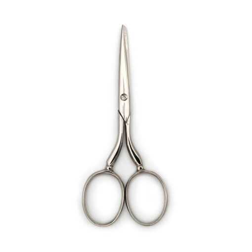 Dreiturm - Stickschere Flaschenhalm, vernickelt, 4½ Zoll