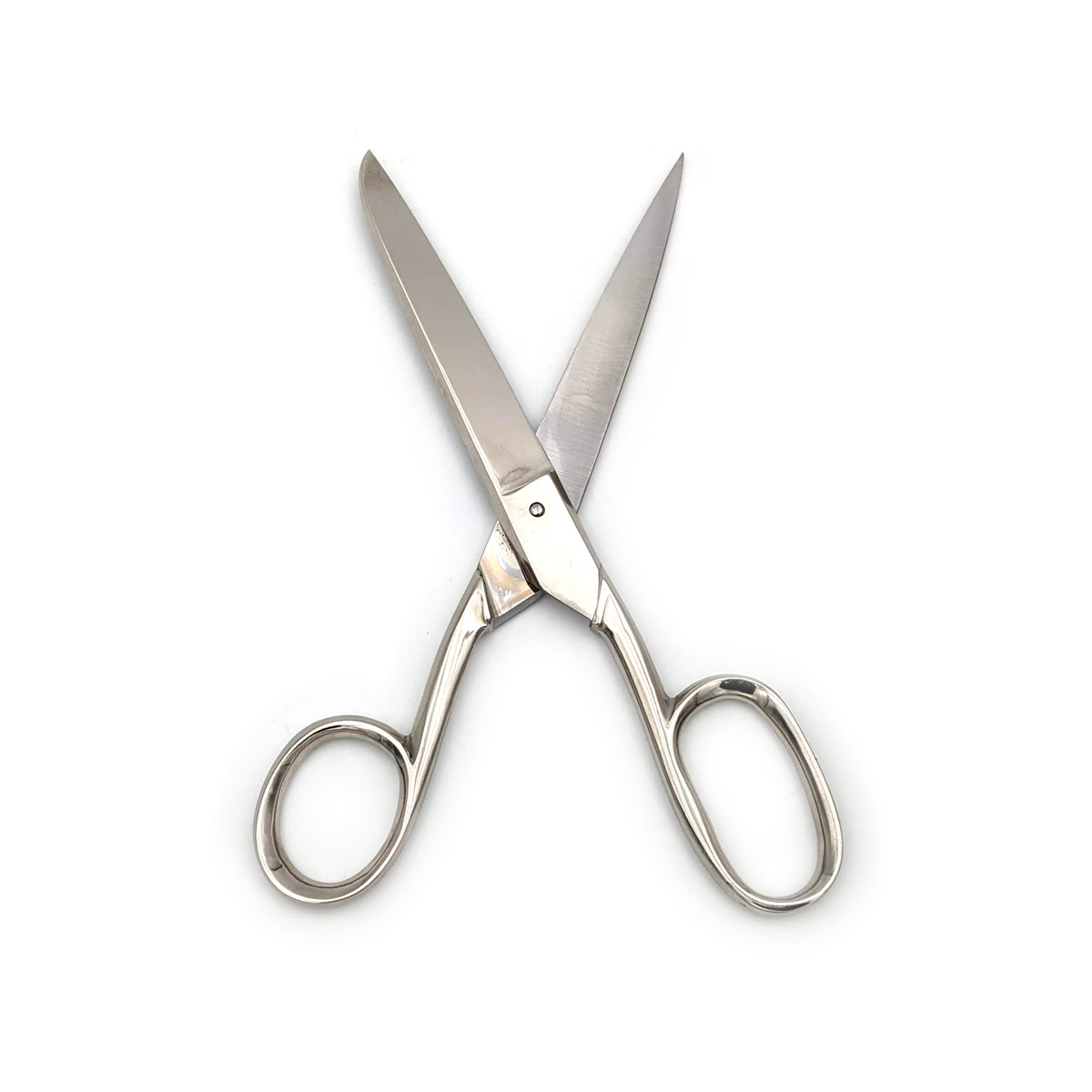 Dreiturm - Stoffschere, vernickelt, 8 Zoll – Bild 2