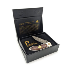 Alternative view of Fällkniven - Pd 35 P Folder Damascus, Wüsteneisenholz, 35th Anniversary