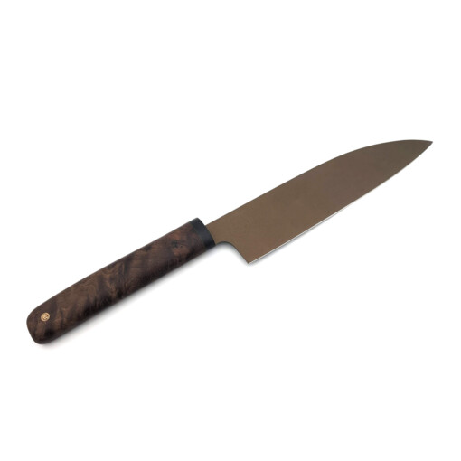 Florian Pletschacher - Santoku 22 cm, Nusswurzel – Bild 5
