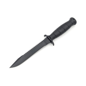Glock - Feldmesser schwarz, mit Säge - FM 81 black