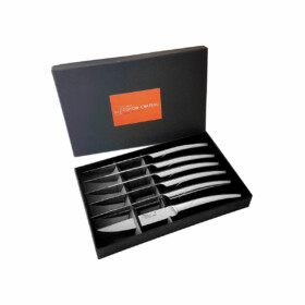 Goyon Chazeau - "Le Thiers" Noir Steakmesserset 6-teilig, rostfrei