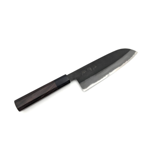 Hinoura Hamono - Ajikataya Black Forged Santoku 165mm