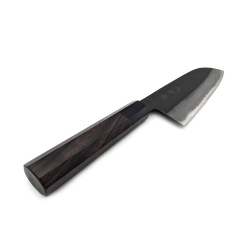 Hinoura Hamono - Ajikataya Black Forged Santoku 165mm – Bild 3