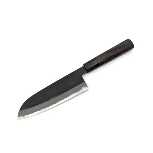 Hinoura Hamono - Ajikataya Black Forged Santoku 165mm – Bild 4