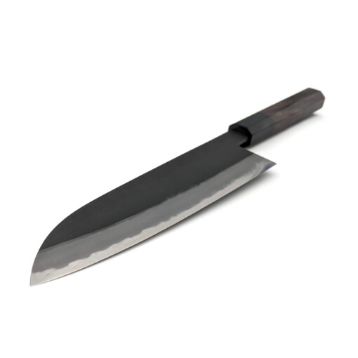 Hinoura Hamono - Ajikataya Black Forged Santoku 165mm – Bild 5