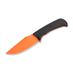Hogue - Extrak XL 3.9" Fixed Blade G10 Black Orange Cerakote - 35859