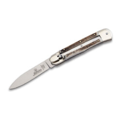 Hubertus - Springmesser groß, Hirschhorn - 111.HH.11