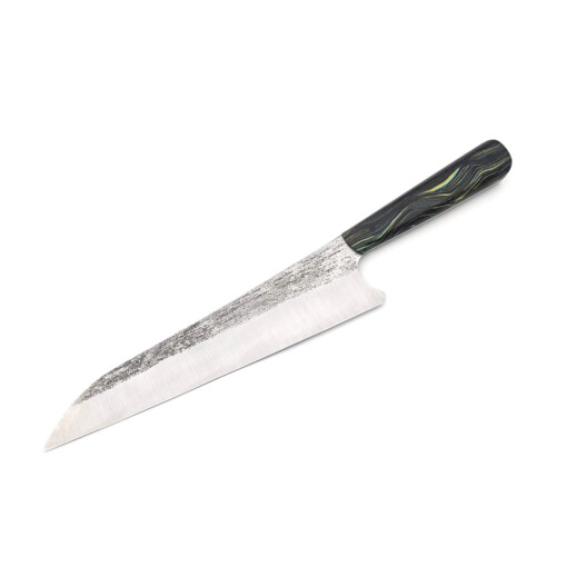 Kanji Knives - Chef Knife, Damascus G-10 – Bild 4