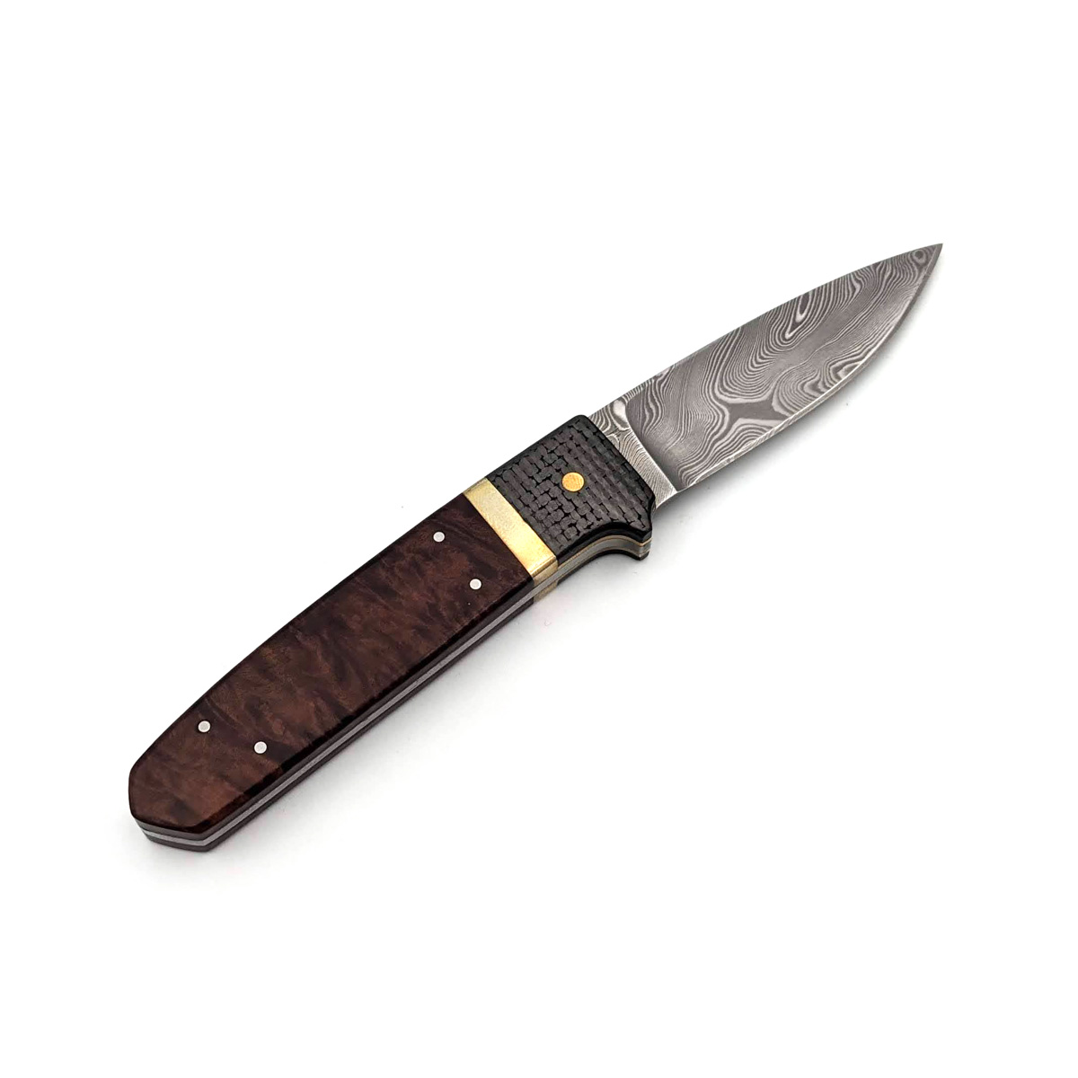 Karl Steinwender - Jagdmesser 8,5 cm, Damast – Bild 5