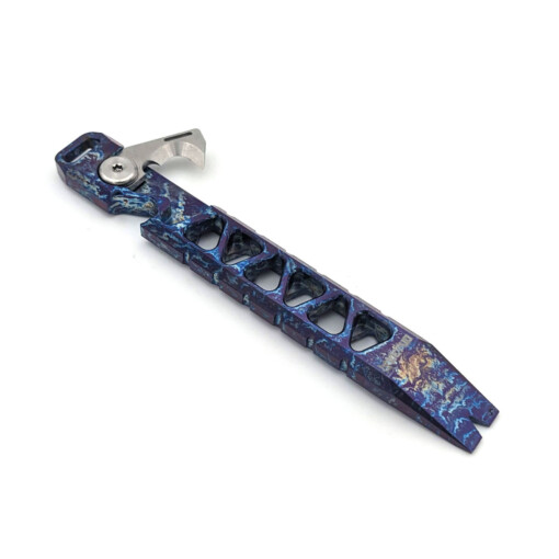 Ketuo - Titanium Prybar Cutter Purple-Blue – Bild 2