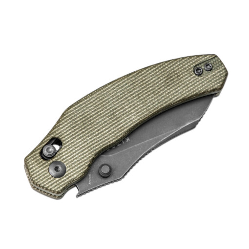 Kizer - Bulldog Nitro-V Green Micarta – Bild 3