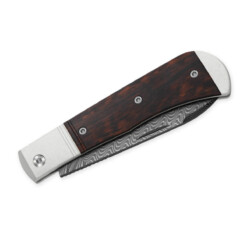 Alternative view of Kizer - Trestle D Damascus Aluminum & Leopardwood - V3760A3