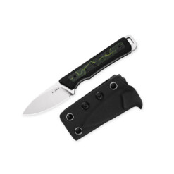 Alternative view of Kizer - Whiskey Jack Black & Green G10 - 1108A3