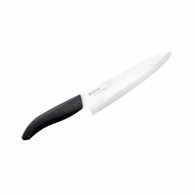 Kyocera - "Gen White" Keramik-Kochmesser 18 cm, Schwarz