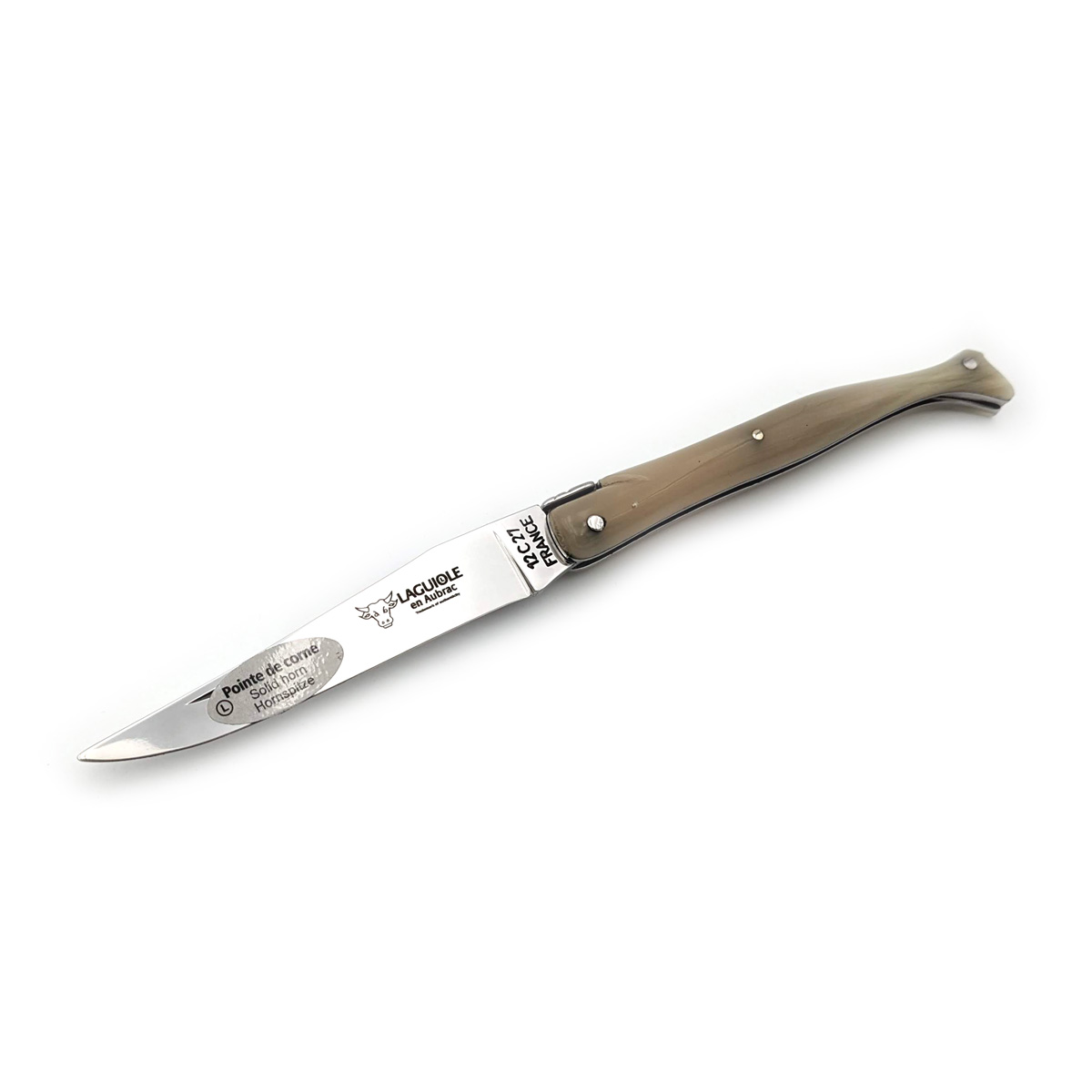 Laguiole en Aubrac - Laguiole 10 cm, Hornspitze Rinderhorn