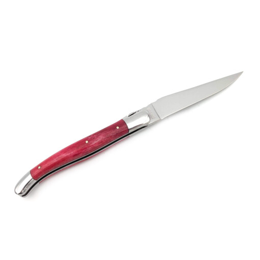 Laguiole en Aubrac - Laguiole 12 cm, Kamel Knochen Pink – Bild 2