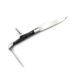 Alternative view of Laguiole en Aubrac - Laguiole 12 cm mit Korkenzieher und Ahle, Büffelhorn