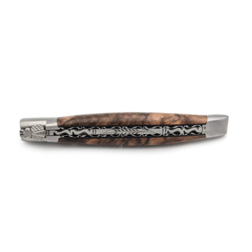 Laguiole en Aubrac - Laguiole 12 cm, Walnuss-Wurzel - L0212NOH/FSB1 – Bild 3