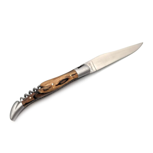 Laguiole en Aubrac - Laguiole 12 cm mit Korkenzieher, Aubrac Buche - L0812WAI/FSJ1 – Bild 2