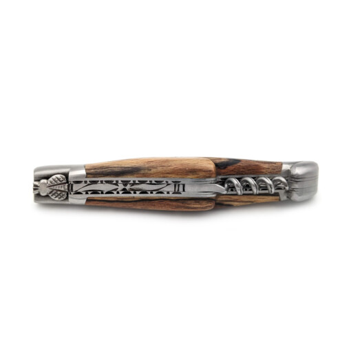 Laguiole en Aubrac - Laguiole 12 cm mit Korkenzieher, Aubrac Buche - L0812WAI/FSJ1 – Bild 3