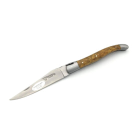 Laguiole en Aubrac - Laguiole 12 cm, Cheese Wood, Edelstahl-Backen - L0212CHWIF