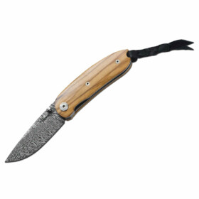 LionSteel - Mini Damast Olive - 8210D UL