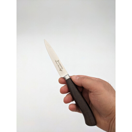 LORENZI - Ritter Spickmesser 12 cm, Räuchereiche mit "Wiener Feinschliff" – Bild 4