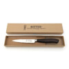 LORENZI - Ritter Spickmesser 12 cm, Räuchereiche mit "Wiener Feinschliff"