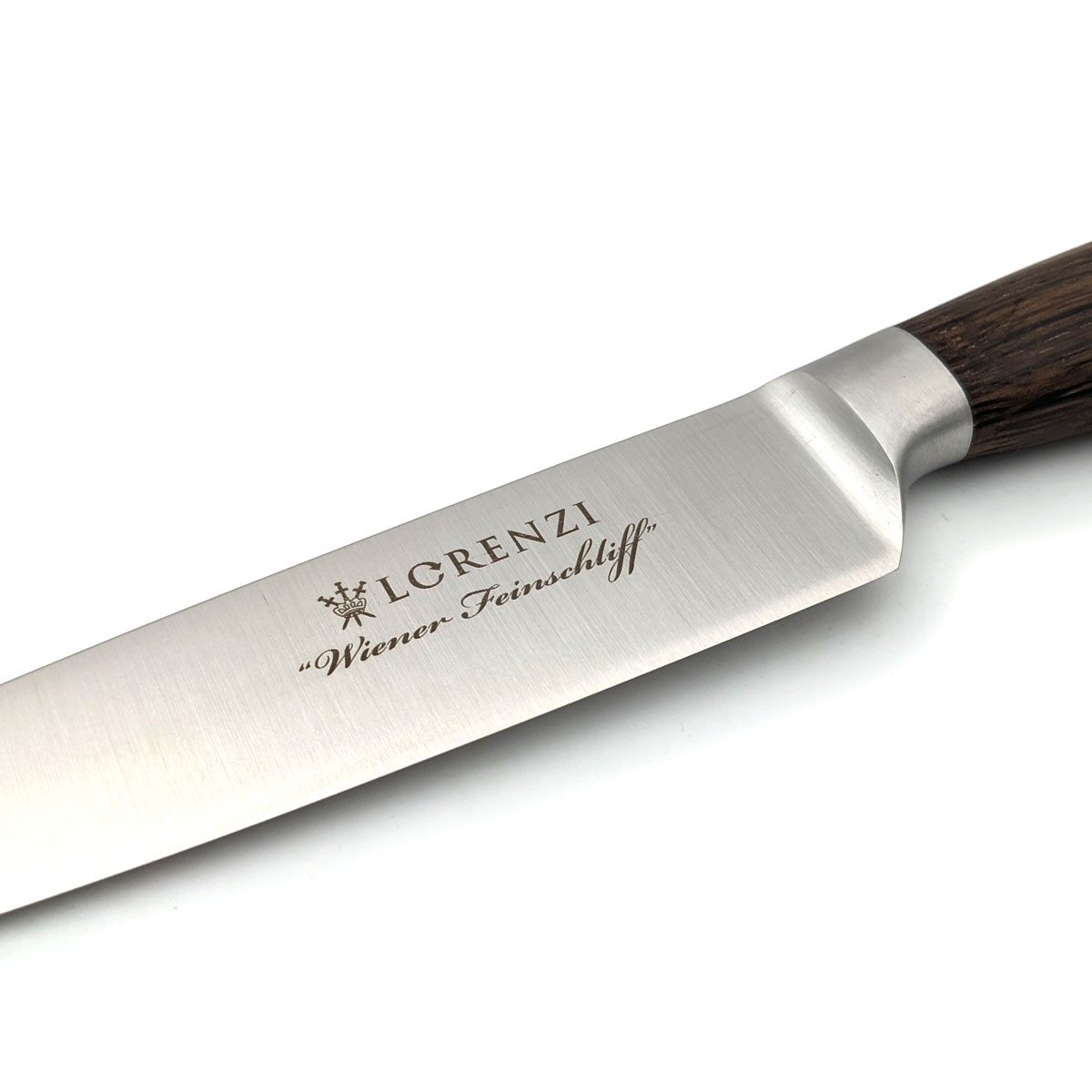 LORENZI - Ritter Zubereitungsmesser 16 cm, Räuchereiche mit "Wiener Feinschliff" – Bild 2