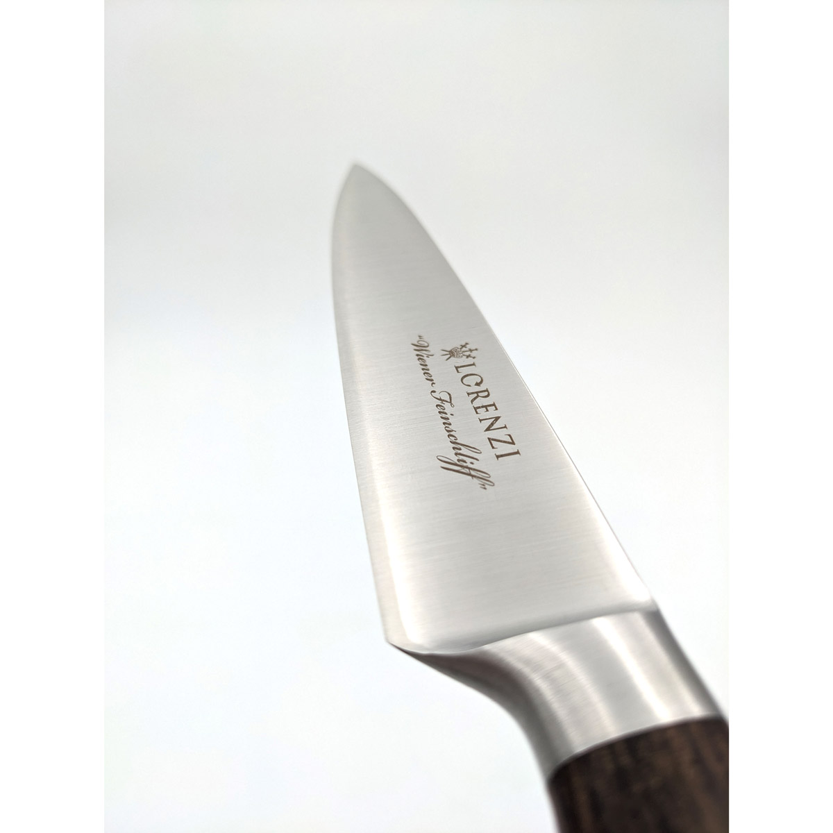 LORENZI - Ritter Zubereitungsmesser 16 cm, Räuchereiche mit "Wiener Feinschliff" – Bild 5