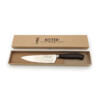 LORENZI - Ritter Kochmesser 18 cm, Räuchereiche mit "Wiener Feinschliff"